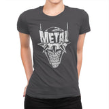 Heavy Metal Laughing-Bat - Anytime - Womens Premium T-Shirts RIPT Apparel Small / Heavy Metal