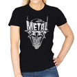 Heavy Metal Laughing-Bat - Anytime - Womens T-Shirts RIPT Apparel Small / Black