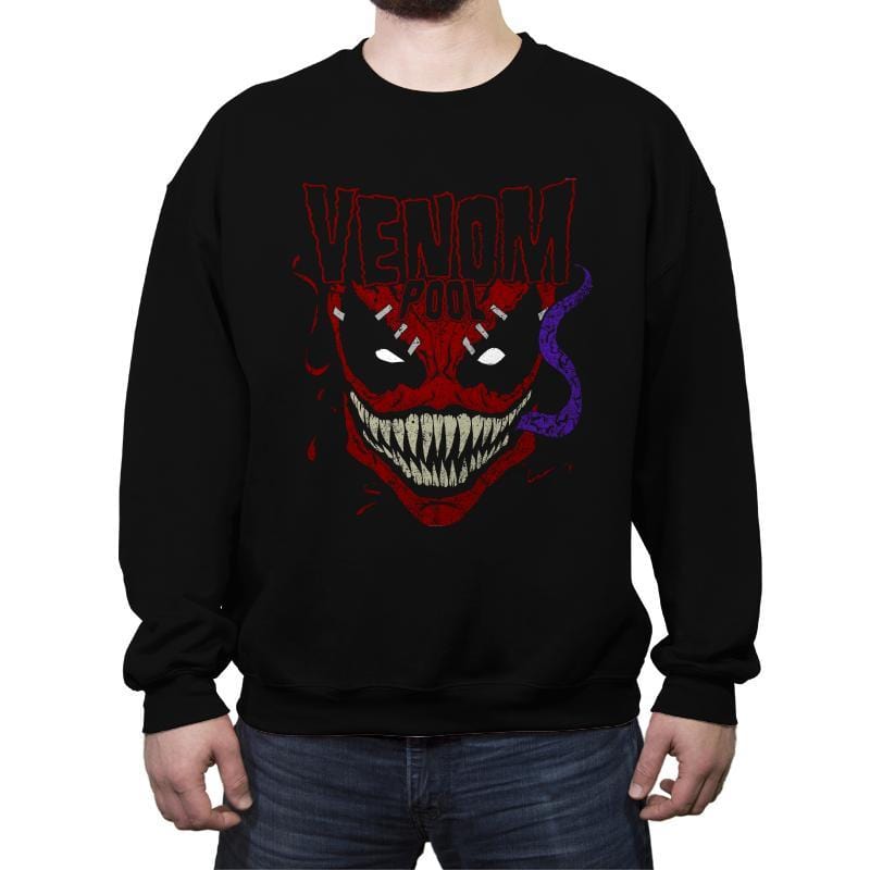 Heavy Metal Merc - Crew Neck Sweatshirt Crew Neck Sweatshirt RIPT Apparel