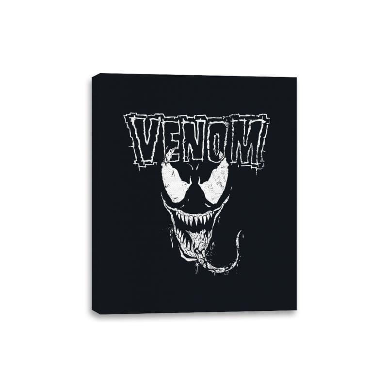 Heavy Metal Symbiote - Canvas Wraps Canvas Wraps RIPT Apparel 8x10 / Black