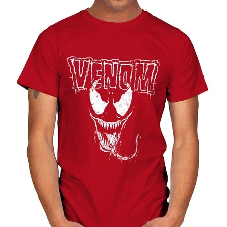 Heavy Metal Symbiote - Mens T-Shirts RIPT Apparel Small / Red
