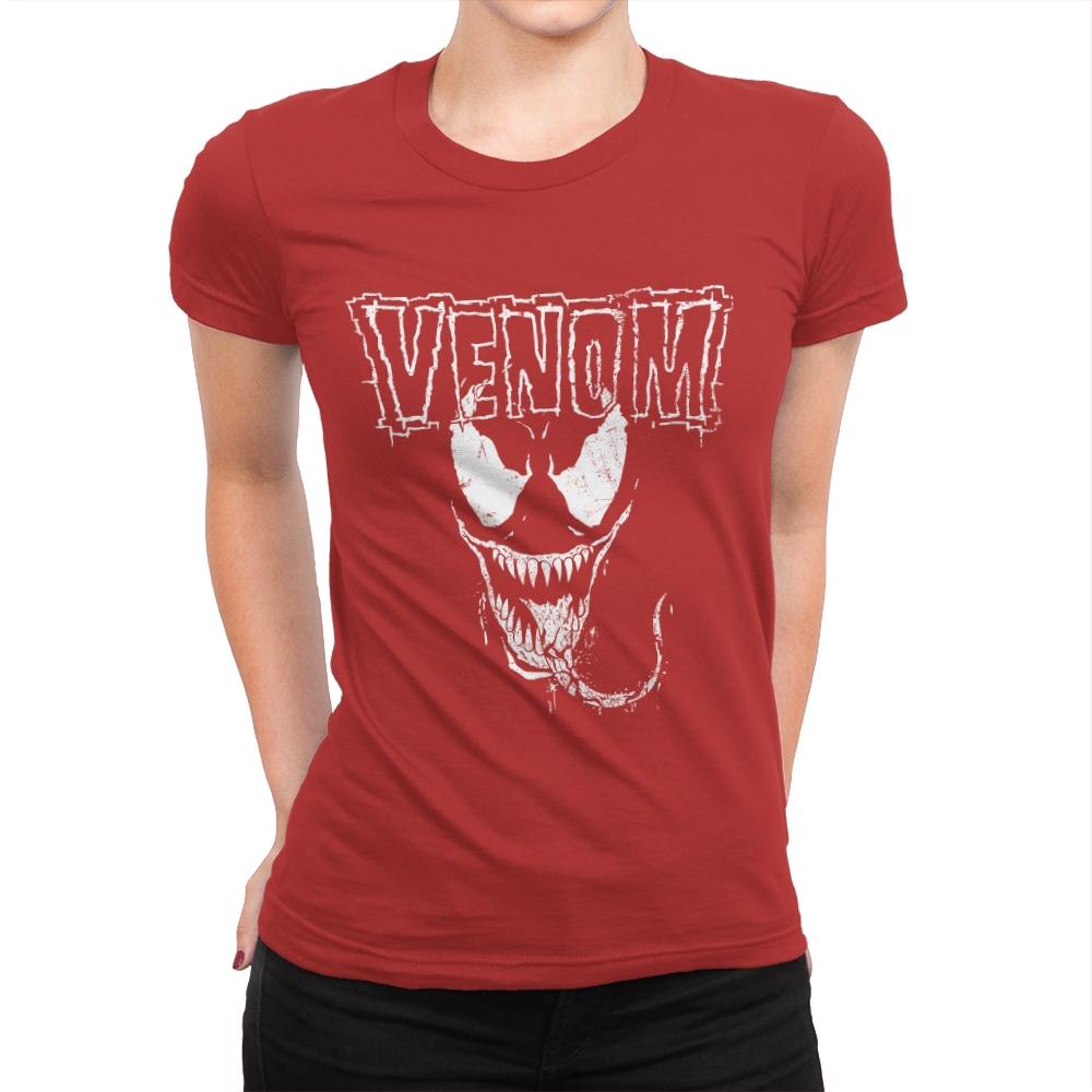 Heavy Metal Symbiote - Womens Premium T-Shirts RIPT Apparel Small / Red