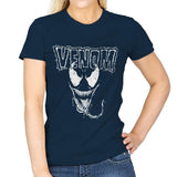 Heavy Metal Symbiote - Womens T-Shirts RIPT Apparel Small / Navy