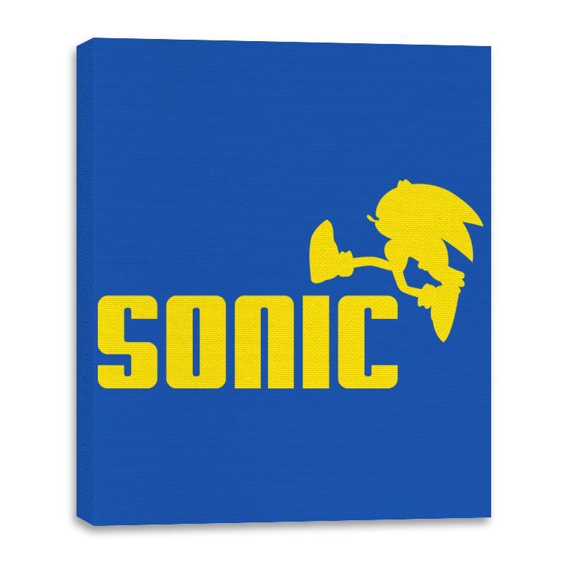 Hedgehog - Canvas Wraps Canvas Wraps RIPT Apparel 16x20 / Royal