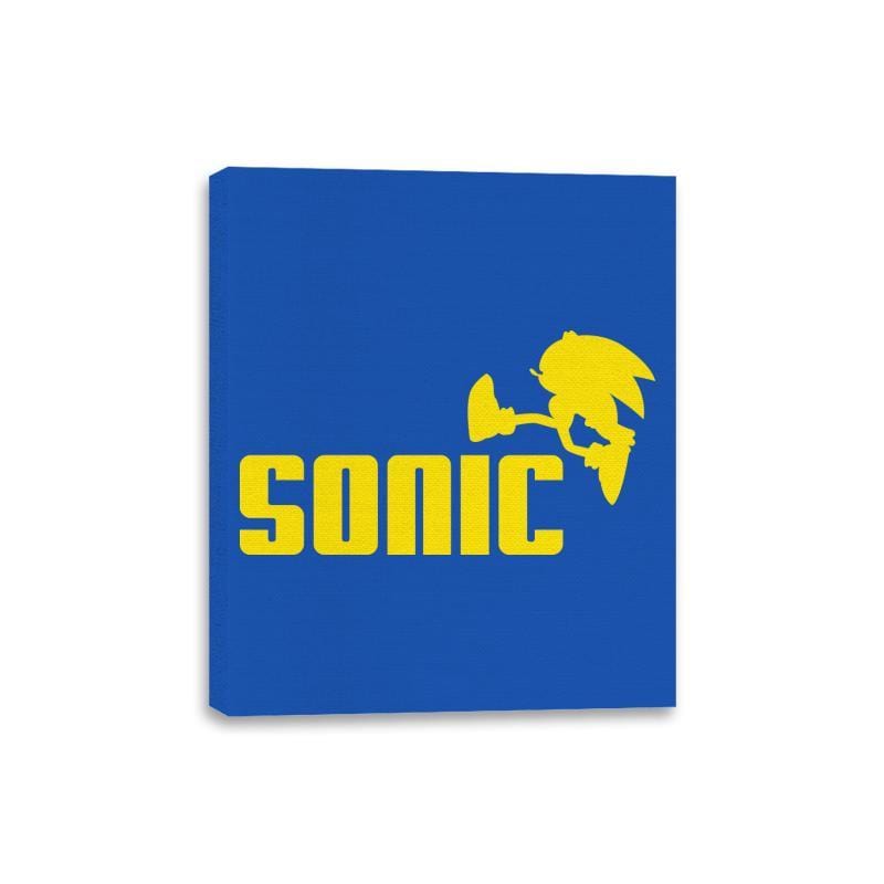 Hedgehog - Canvas Wraps Canvas Wraps RIPT Apparel 8x10 / Royal