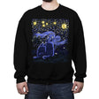 Heeler Night - Crew Neck Sweatshirt Crew Neck Sweatshirt RIPT Apparel Small / Black