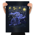 Heeler Night - Prints Posters RIPT Apparel 18x24 / Black