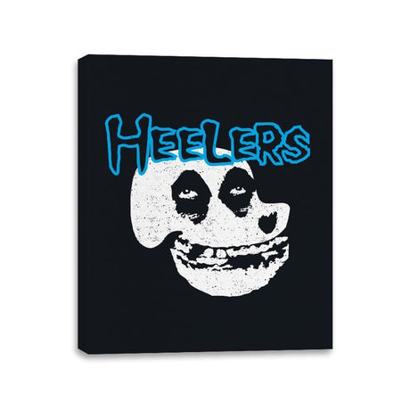 Heelers - Canvas Wraps Canvas Wraps RIPT Apparel 11x14 / Black