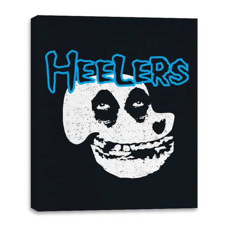 Heelers - Canvas Wraps Canvas Wraps RIPT Apparel 16x20 / Black