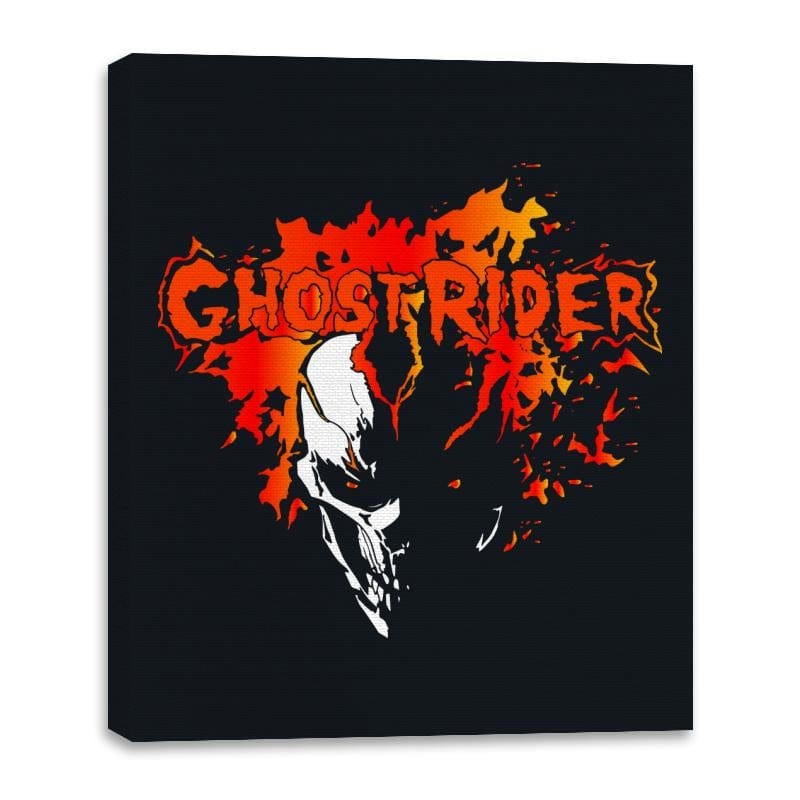 Hell Charger Punk - Canvas Wraps Canvas Wraps RIPT Apparel 16x20 / Black