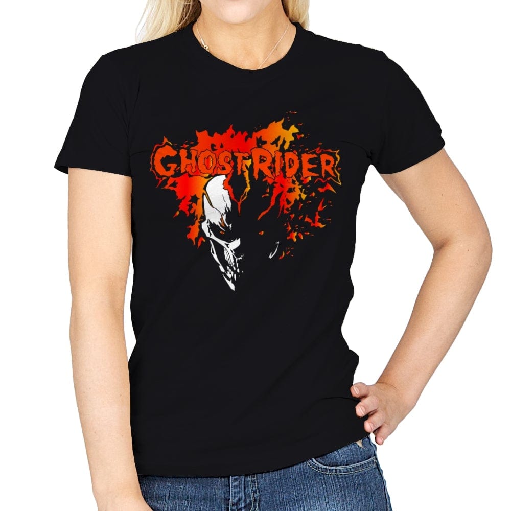 Hell Charger Punk - Womens T-Shirts RIPT Apparel Small / Black