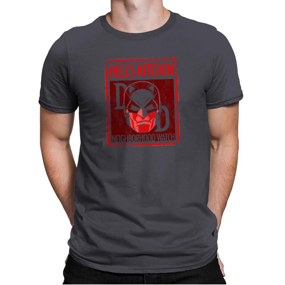 Hell's Kitchen Neighborhood Watch Exclusive - Mens Premium T-Shirts RIPT Apparel Small / Heavy Metal