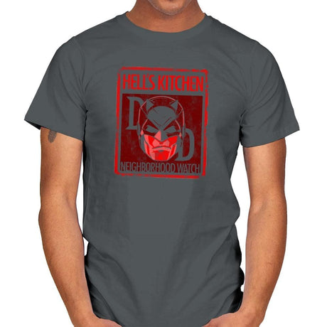 Hell's Kitchen Neighborhood Watch Exclusive - Mens T-Shirts RIPT Apparel Small / Charcoal