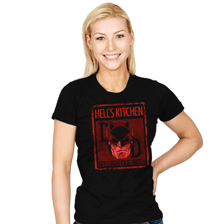 Hell's Kitchen Neighborhood Watch - Womens T-Shirts RIPT Apparel