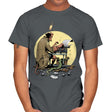 Hellboy's Report - Mens T-Shirts RIPT Apparel Small / Charcoal