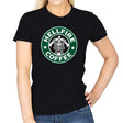 Hellfire Coffee - Womens T-Shirts RIPT Apparel Small / Black
