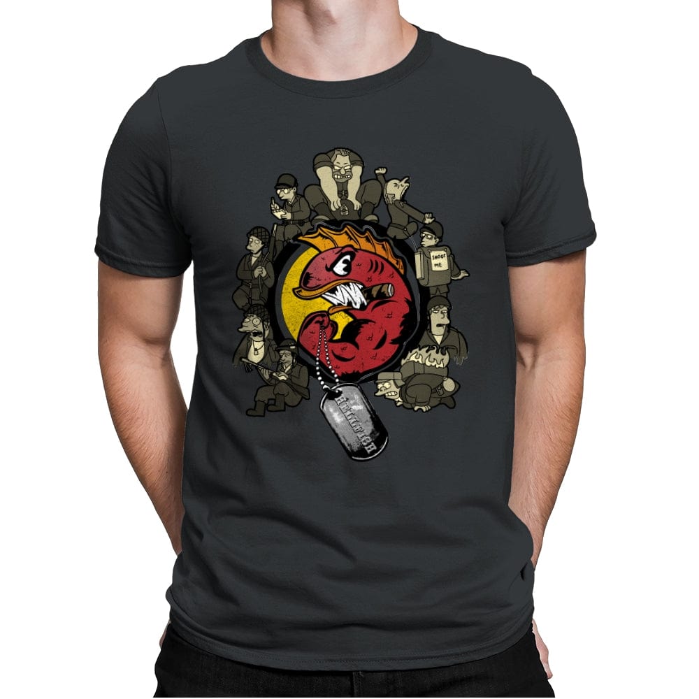 Hellfish Squad - Best Seller - Mens Premium T-Shirts RIPT Apparel Small / Heavy Metal