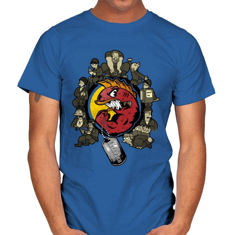 Hellfish Squad - Best Seller - Mens T-Shirts RIPT Apparel Small / Royal