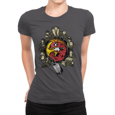 Hellfish Squad - Best Seller - Womens Premium T-Shirts RIPT Apparel Small / Heavy Metal