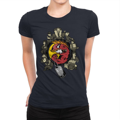 Hellfish Squad - Best Seller - Womens Premium T-Shirts RIPT Apparel Small / Midnight Navy