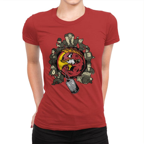 Hellfish Squad - Best Seller - Womens Premium T-Shirts RIPT Apparel Small / Red