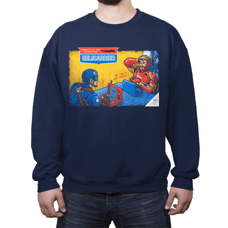 Hellicarrier: The Game! - Crew Neck Crew Neck RIPT Apparel