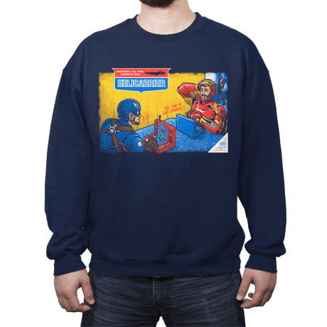 Hellicarrier: The Game! - Crew Neck Crew Neck RIPT Apparel