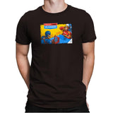 Hellicerrier The Game! Exclusive - Mens Premium T-Shirts RIPT Apparel Small / Dark Chocolate