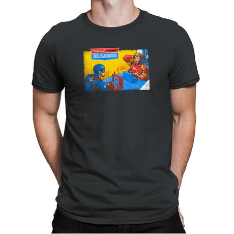 Hellicerrier The Game! Exclusive - Mens Premium T-Shirts RIPT Apparel Small / Heavy Metal