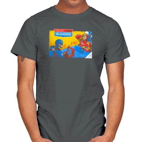 Hellicerrier The Game! Exclusive - Mens T-Shirts RIPT Apparel Small / Charcoal