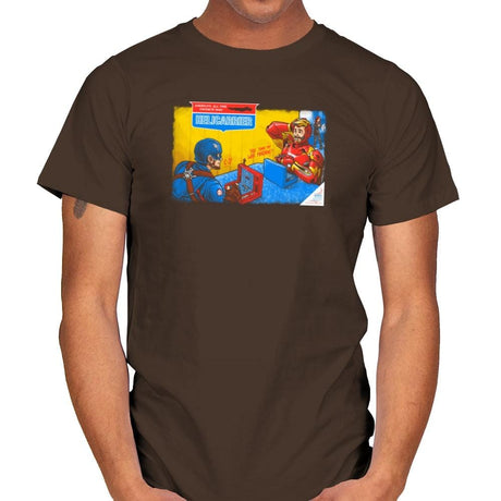 Hellicerrier The Game! Exclusive - Mens T-Shirts RIPT Apparel Small / Dark Chocolate