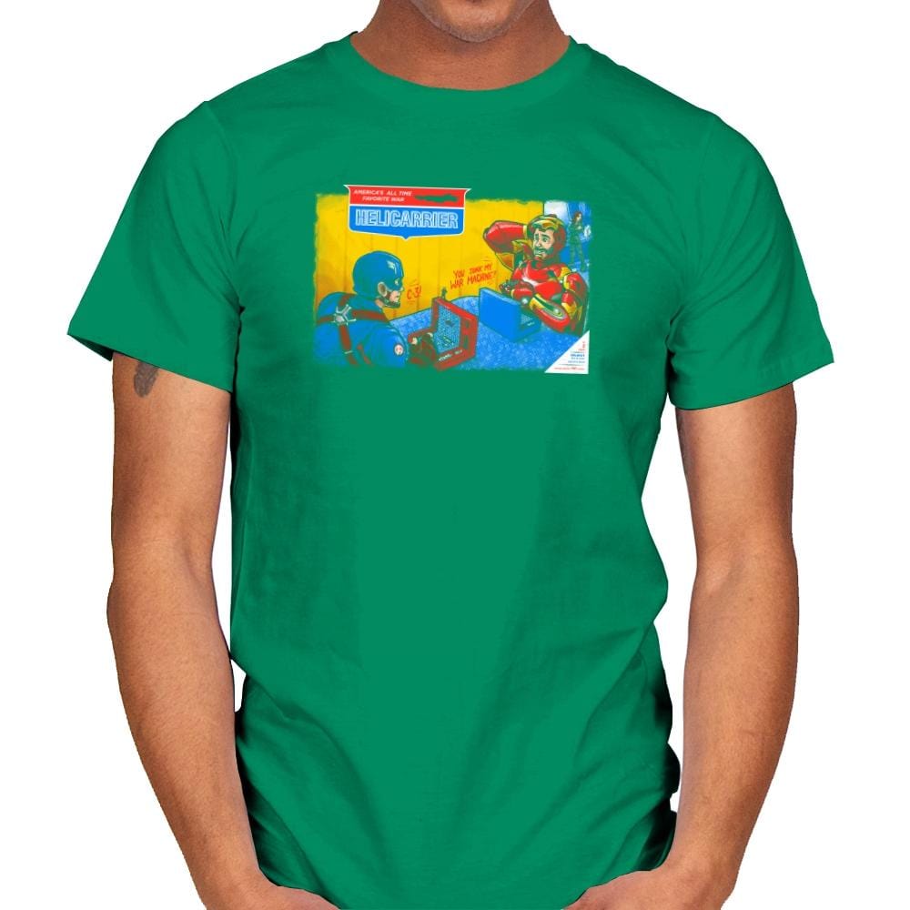 Hellicerrier The Game! Exclusive - Mens T-Shirts RIPT Apparel Small / Kelly Green