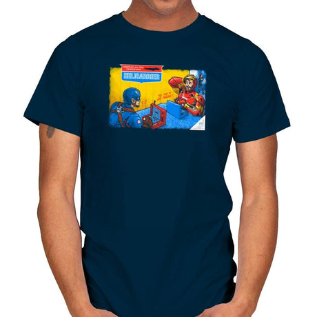 Hellicerrier The Game! Exclusive - Mens T-Shirts RIPT Apparel Small / Navy