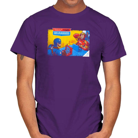 Hellicerrier The Game! Exclusive - Mens T-Shirts RIPT Apparel Small / Purple