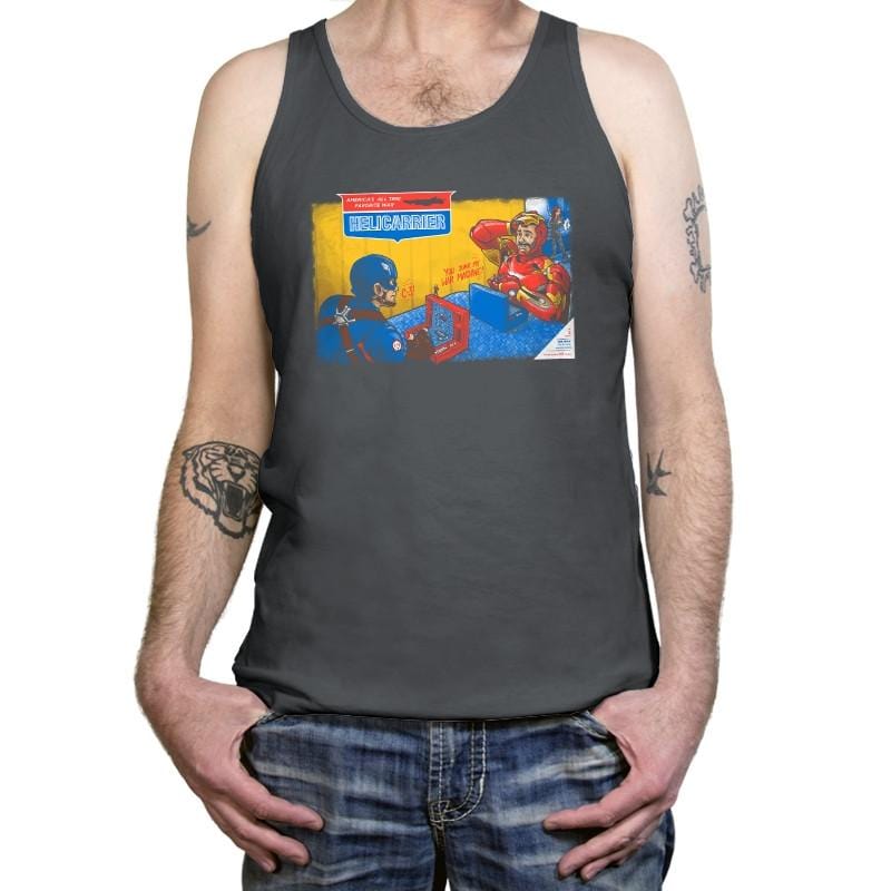 Hellicerrier The Game! Exclusive - Tanktop Tanktop RIPT Apparel X-Small / Asphalt