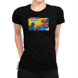 Hellicerrier The Game! Exclusive - Womens Premium T-Shirts RIPT Apparel Small / Indigo