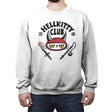 Hellkitty Club - Crew Neck Sweatshirt Crew Neck Sweatshirt RIPT Apparel Small / White