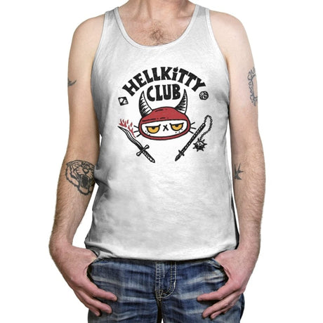 Hellkitty Club - Tanktop Tanktop RIPT Apparel X-Small / White