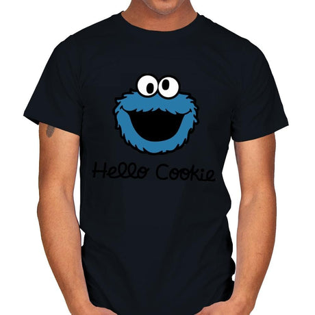 Hello Cookie - Mens T-Shirts RIPT Apparel Small / Black