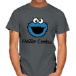 Hello Cookie - Mens T-Shirts RIPT Apparel Small / Charcoal
