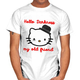 Hello Darkness My Old Friend - Mens T-Shirts RIPT Apparel Small / White