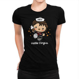Hello Dingus - Womens Premium T-Shirts RIPT Apparel Small / Indigo