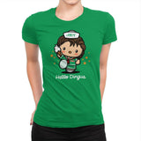 Hello Dingus - Womens Premium T-Shirts RIPT Apparel Small / Kelly Green