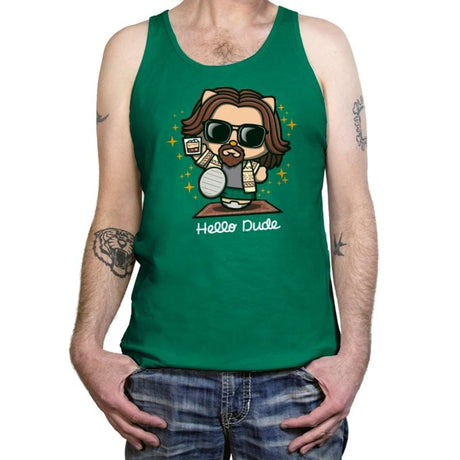 Hello Dude - Tanktop Tanktop RIPT Apparel