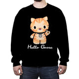 Hello Goose - Crew Neck Sweatshirt Crew Neck Sweatshirt RIPT Apparel