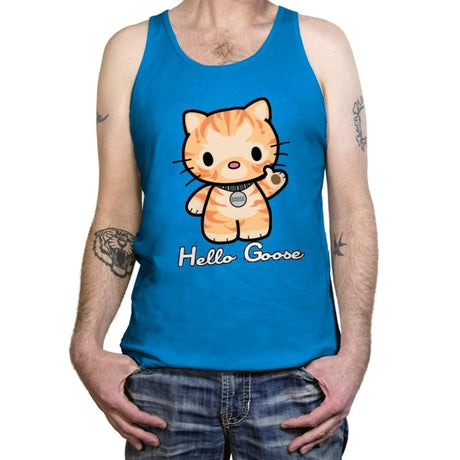 Hello Goose - Tanktop Tanktop RIPT Apparel X-Small / Teal