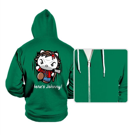 Hello Johnny! - Hoodies Hoodies RIPT Apparel Small / Kelly