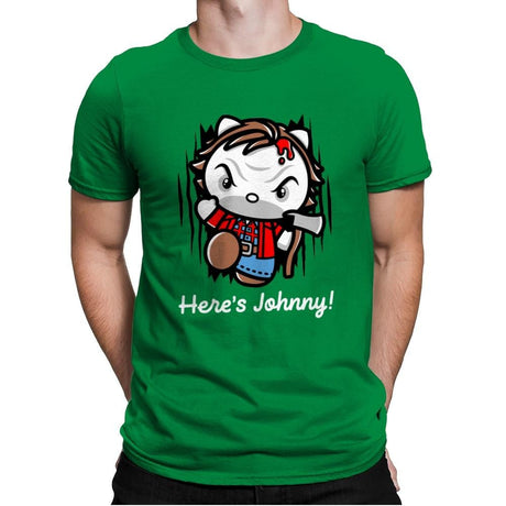 Hello Johnny! - Mens Premium T-Shirts RIPT Apparel Small / Kelly