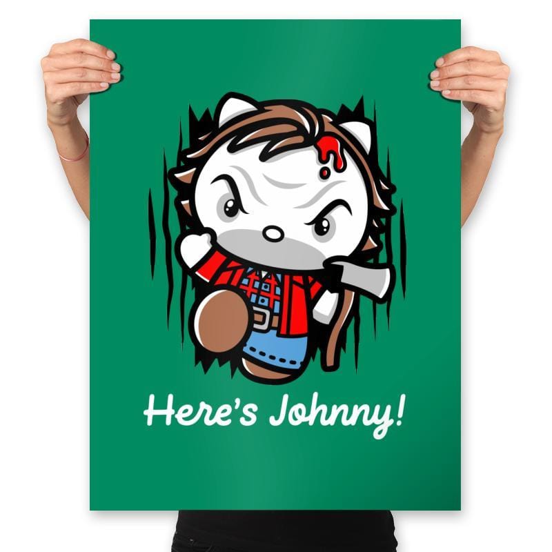 Hello Johnny! - Prints Posters RIPT Apparel 18x24 / Kelly