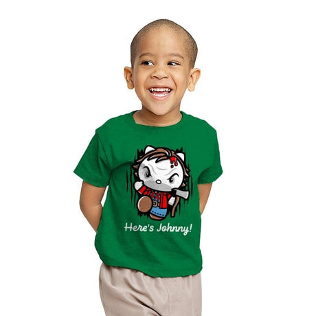 Hello Johnny! - Youth T-Shirts RIPT Apparel X-small / Kelly